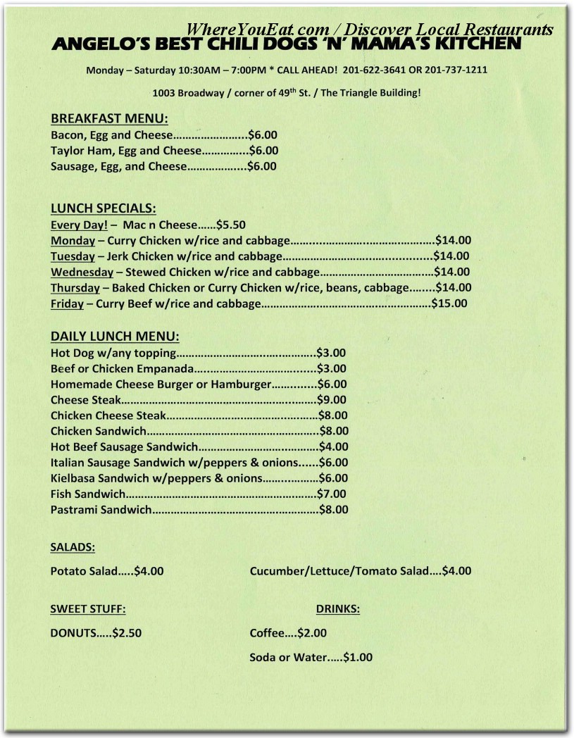 menu 0